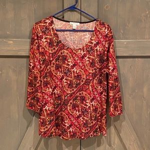 Petite 3/4 length t-shirt